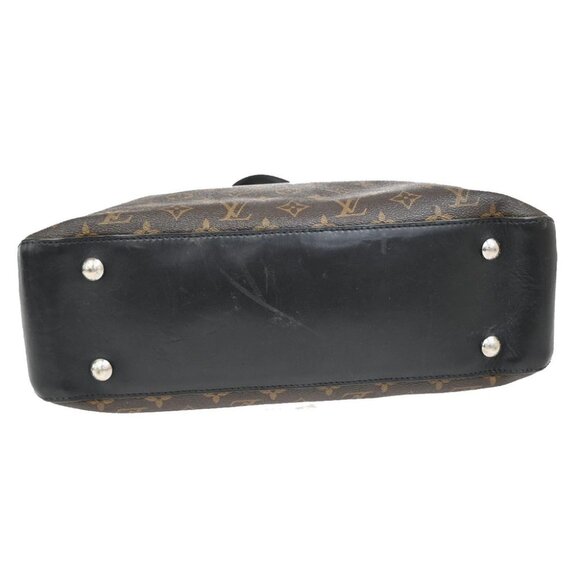 LOUIS VUITTON Davis Hand Bag Monogram Macassar Leather Brown BK M56708 73KB223 - Picture 10 of 14